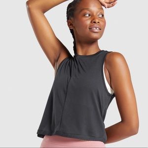 Gymshark Whitney Simmons Swing Tank Black NWT